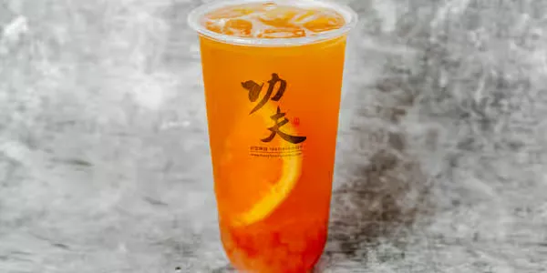 Grapefruit Green Tea with Agar Bubble L