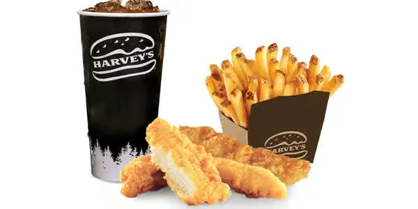 Chicken Strips Combo (4 Pieces)