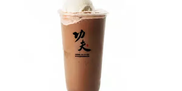 Chocolate Milk Tea w Ice Cream L