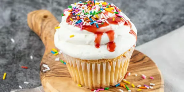 Strawberry Shortcake Cupcake