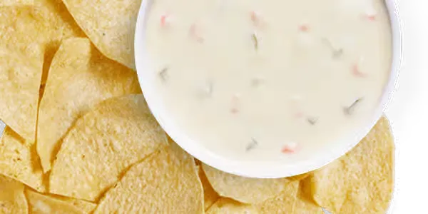 Large Chips & Large Queso Blanco