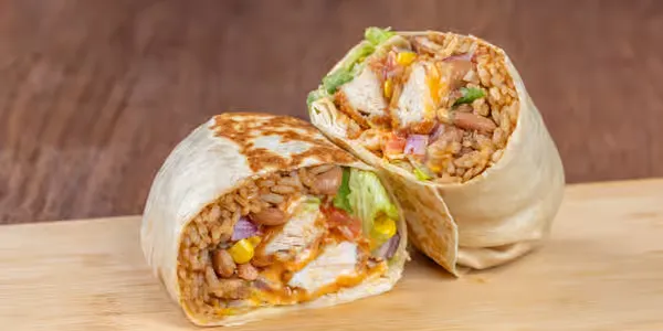 Crunchy Chicken Burrito